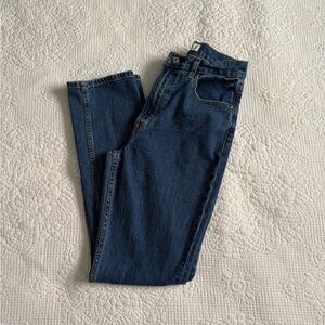 Abercrombie & Fitch Slim Straight Ultra Highrise Curve Love Jean